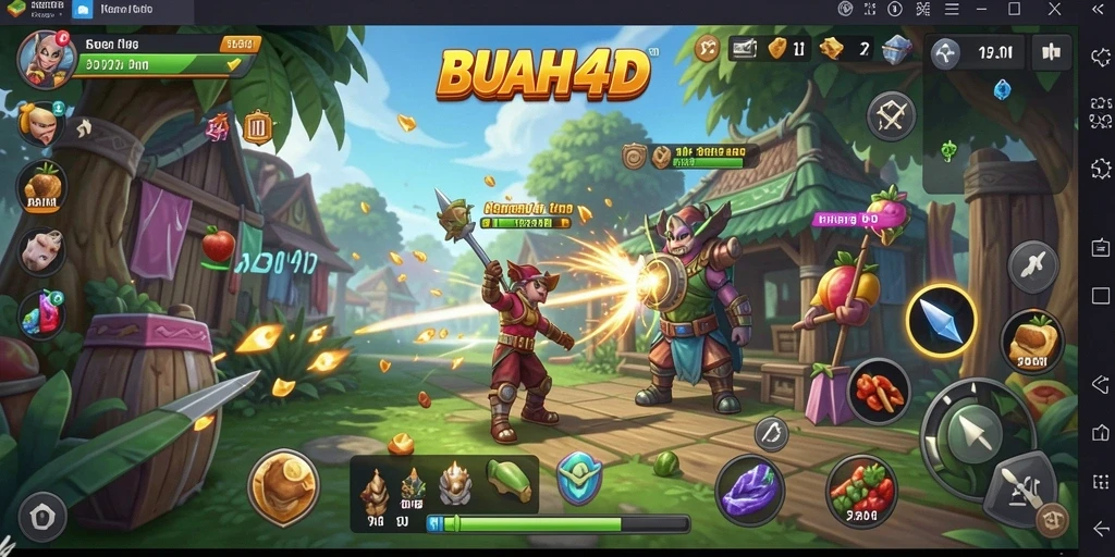 Tangkapan layar BUAH4D menampilkan antarmuka yang intuitif dan berbagai fitur aplikasi Utility.
