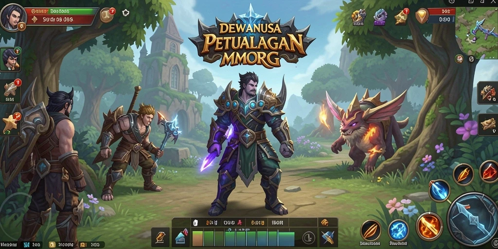 Gameplay mengasyikkan dengan dunia menawan dalam DEWANUSA.