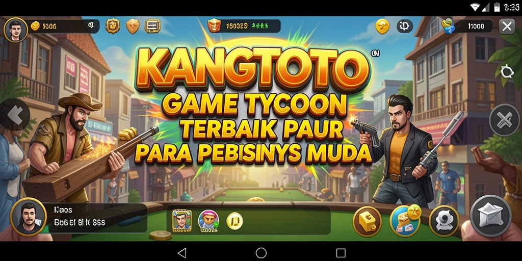 Tampilan gameplay <strong>KANGTOTO</strong> yang menarik dan penuh strategi Tycoon.
