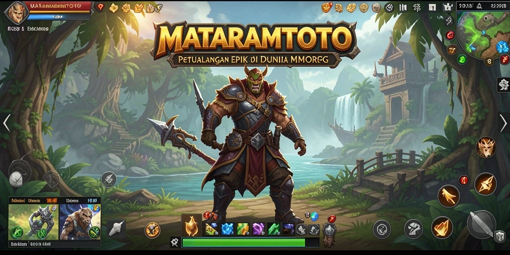 Gameplay seru di dunia fantasi MATARAMTOTO.