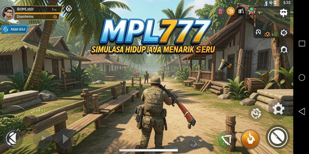 Tampilan gameplay <strong>MPL777</strong> yang menampilkan aktivitas seru dalam simulasi kehidupan.