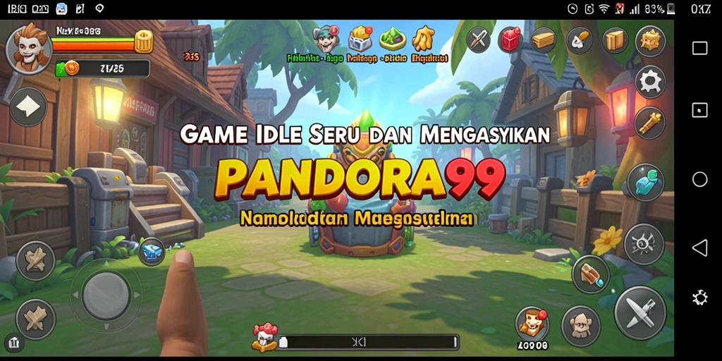 Tampilan screenshot gameplay PANDORA99 yang menampilkan karakter beraksi.