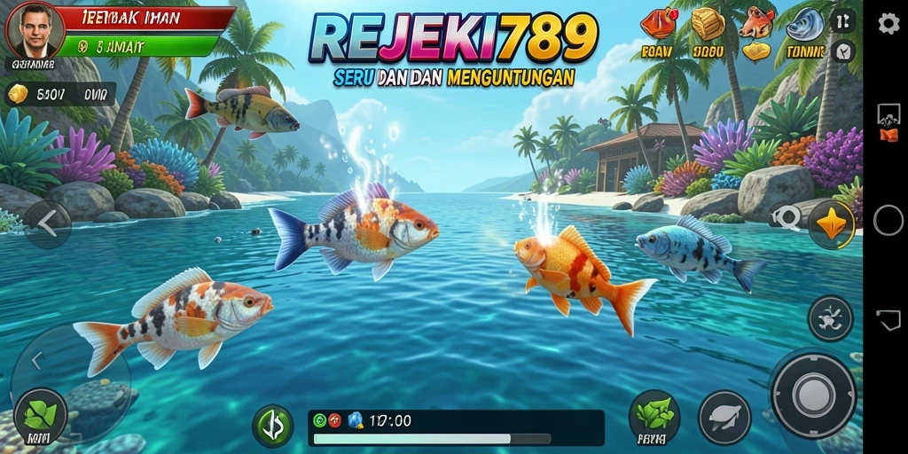 Gameplay seru Tembak Ikan dengan grafis menawan.