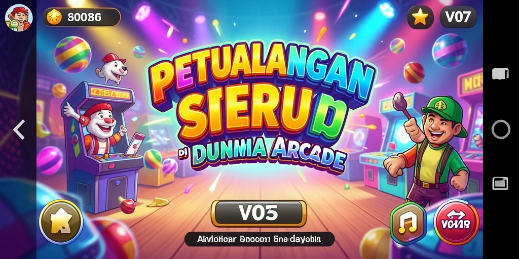 Screenshot dari gameplay V07 yang menampilkan aksi seru dan menyenangkan.