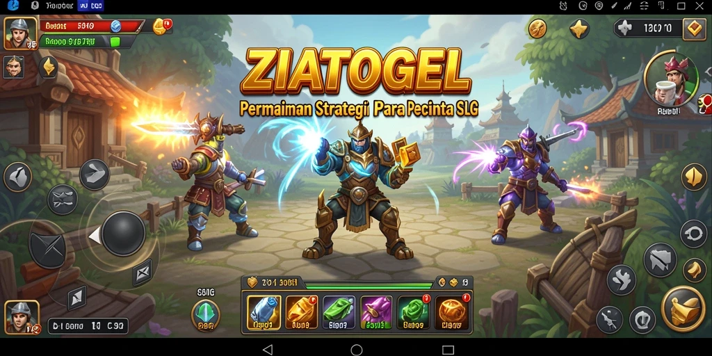 Menampilkan gameplay strategi menantang di ZIATOGEL.
